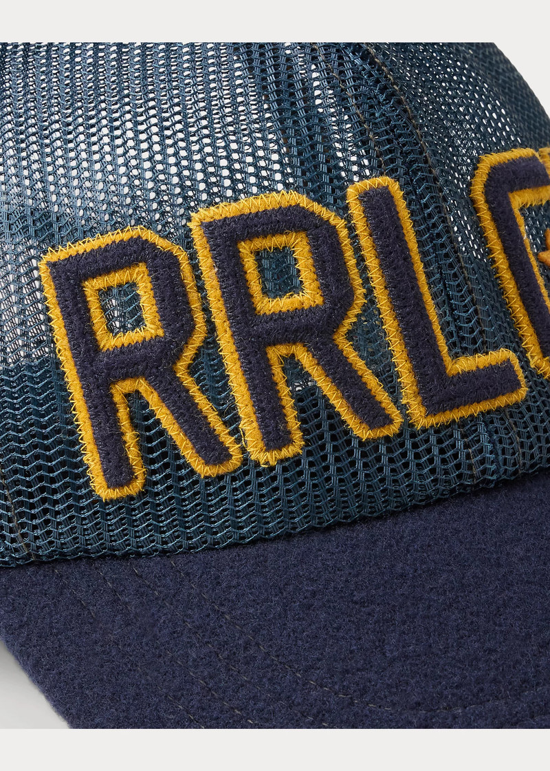 Felt-Bill Mesh Trucker Cap 3