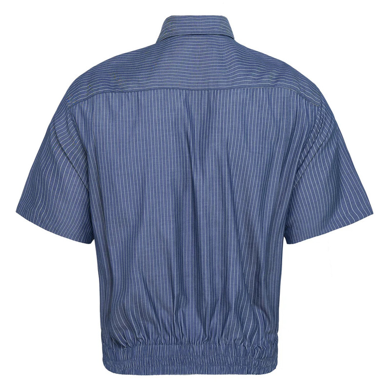 TAAKK Short Sleeve Cropped Shirt Patch Detail outlook