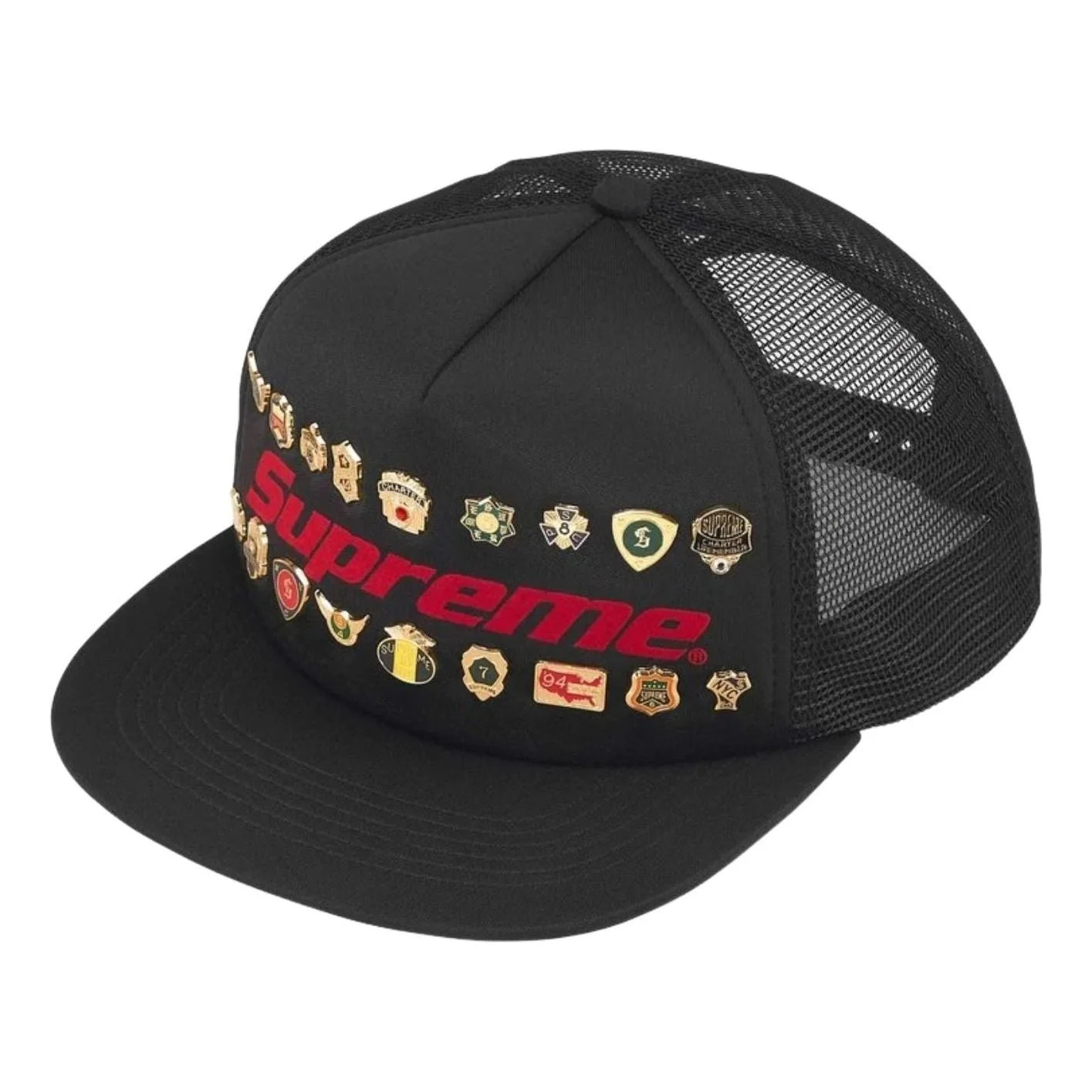 Supreme SS26 Pins Mesh Back 5-Panel 'Black' SUP-SS26-1017-BLK - 1