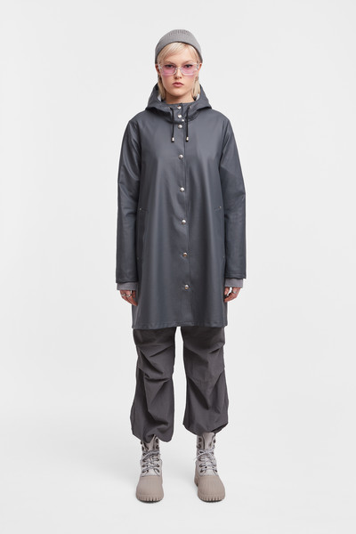 Stutterheim Mosebacke Lightweight Raincoat Charcoal outlook
