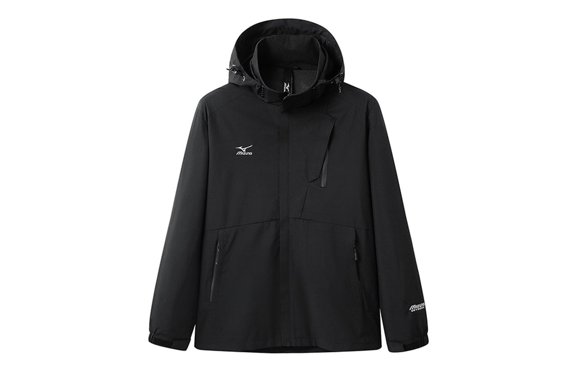 Mizuno Logo Outdoor Jacket 'Black' A2CE3112 - 2