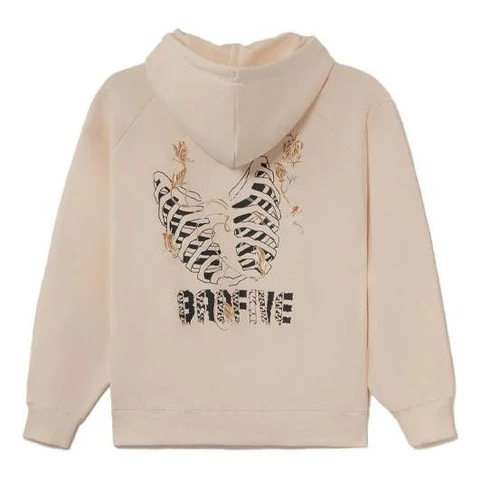 Li-Ning BadFive Graphic Hoodie 'Beige' AWDS129-3 - 1
