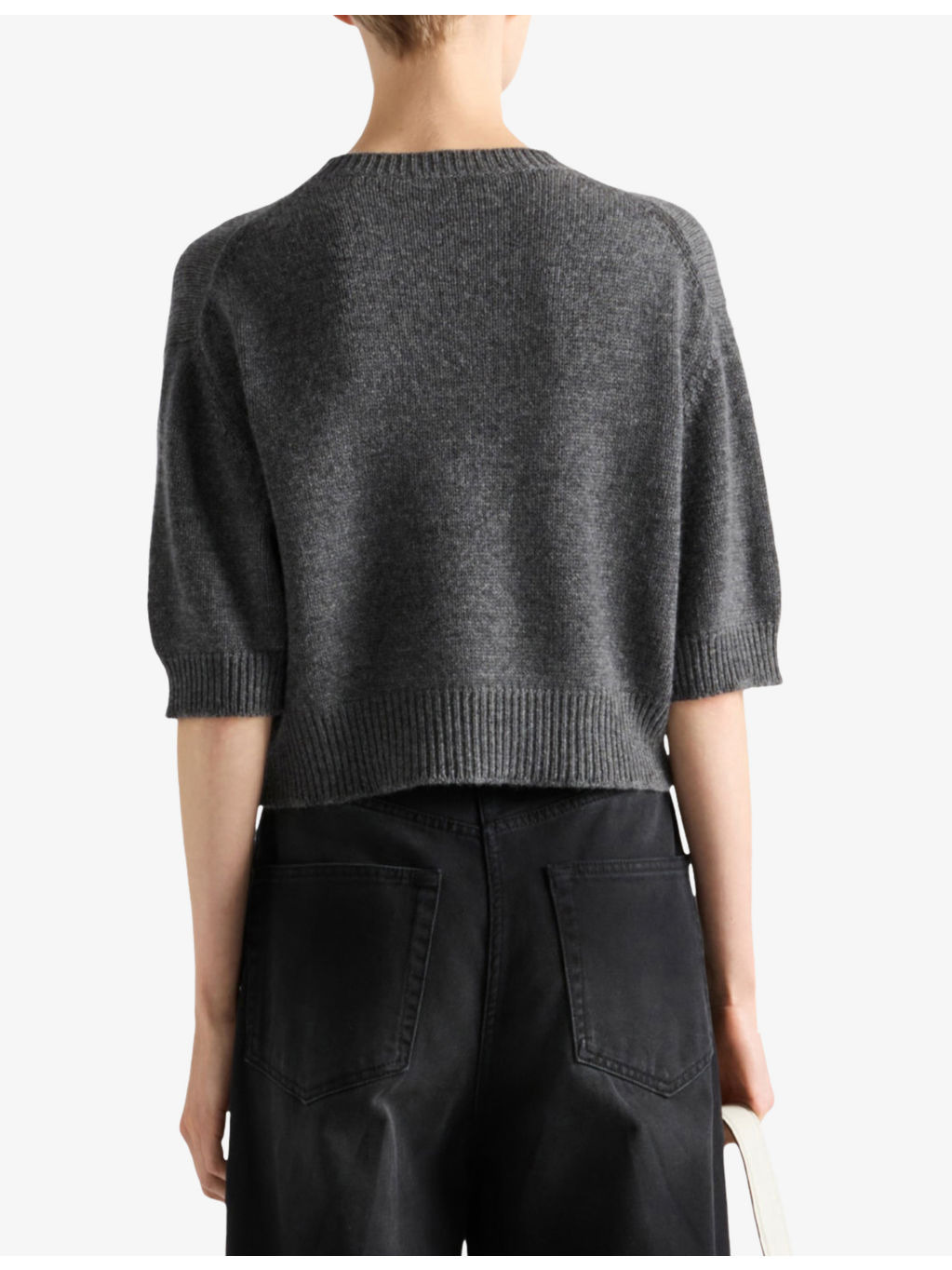 Logo-Intarsia Cashmere-Wool Blend Knitted Jumper - 4