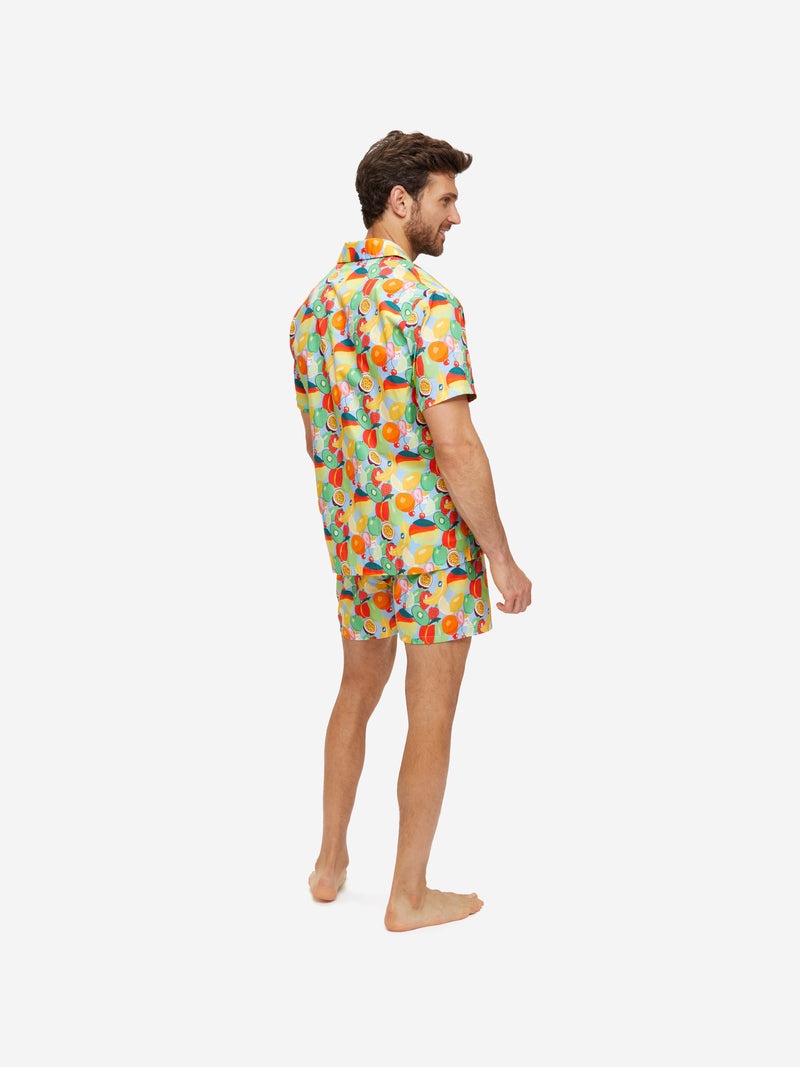 Men's Short Pyjamas Ledbury 49 Cotton Batiste Multi - 4