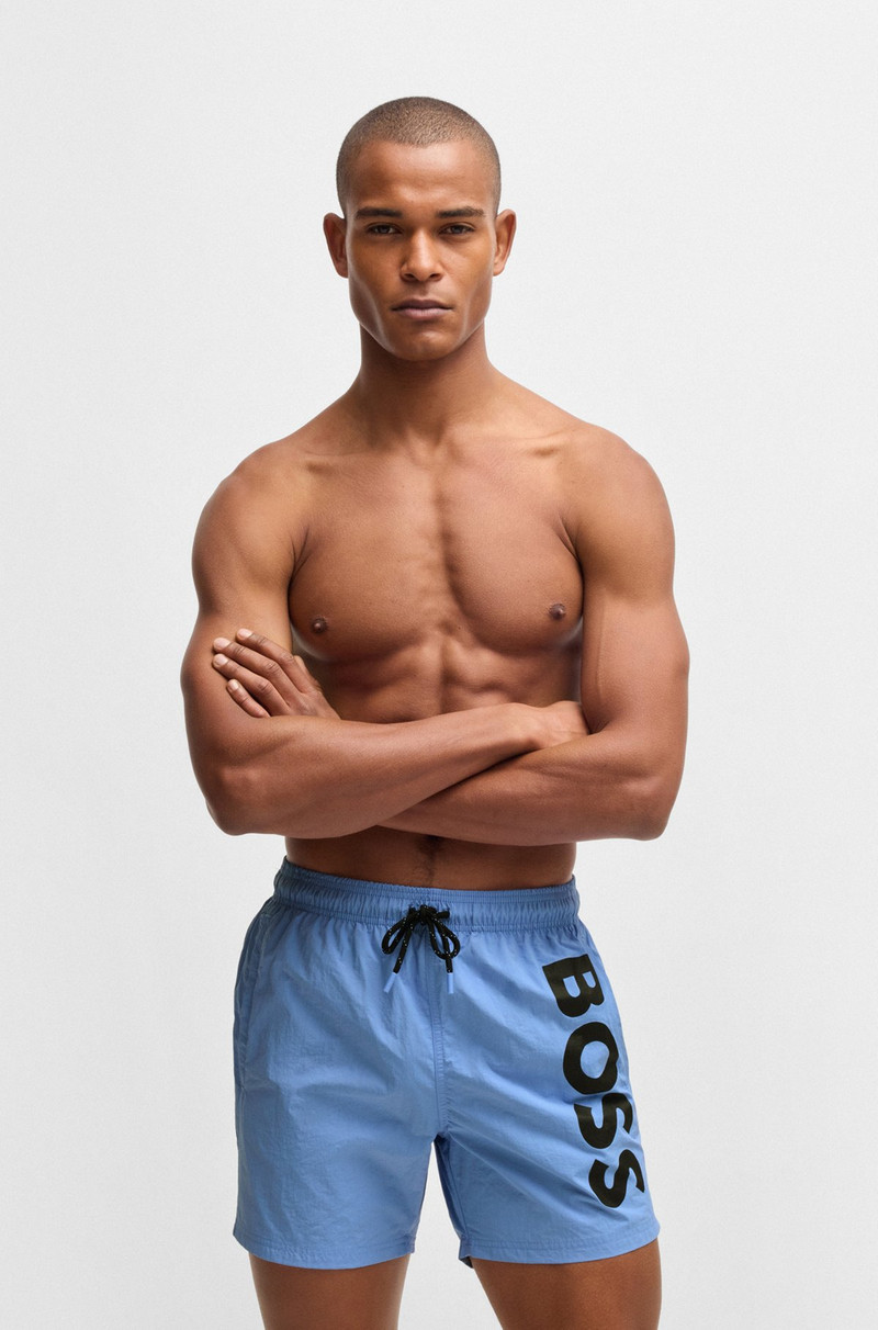 BOSS FULLY LINED SWIM SHORTS WITH LOGO PRINT outlook