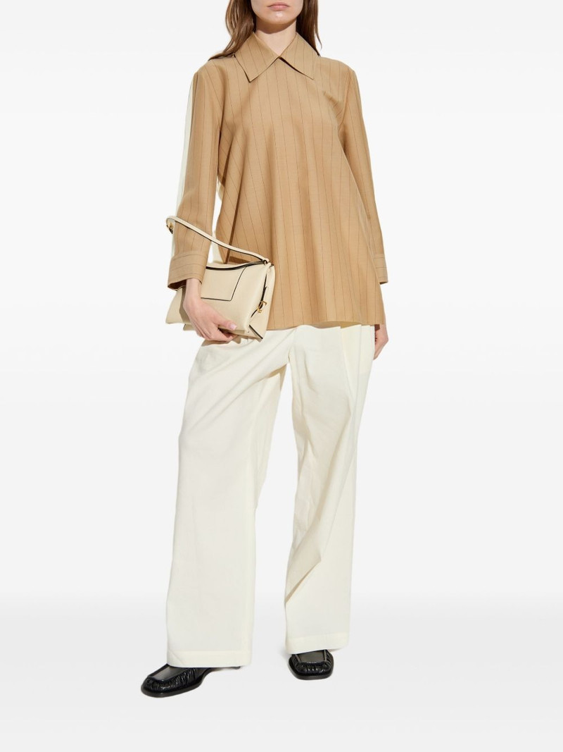Jil Sander pinstriped blouse outlook