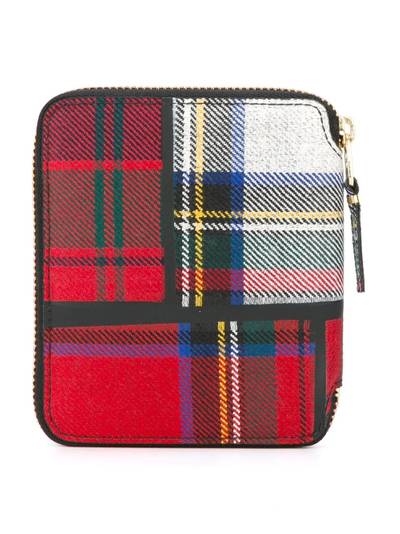 Comme Des Garçons tartan wallet outlook