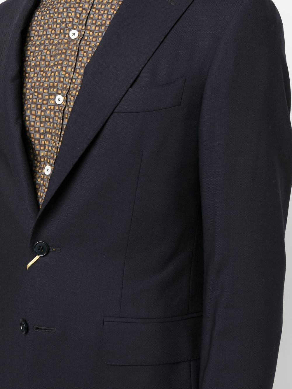 single-breasted tailored blazer - 5