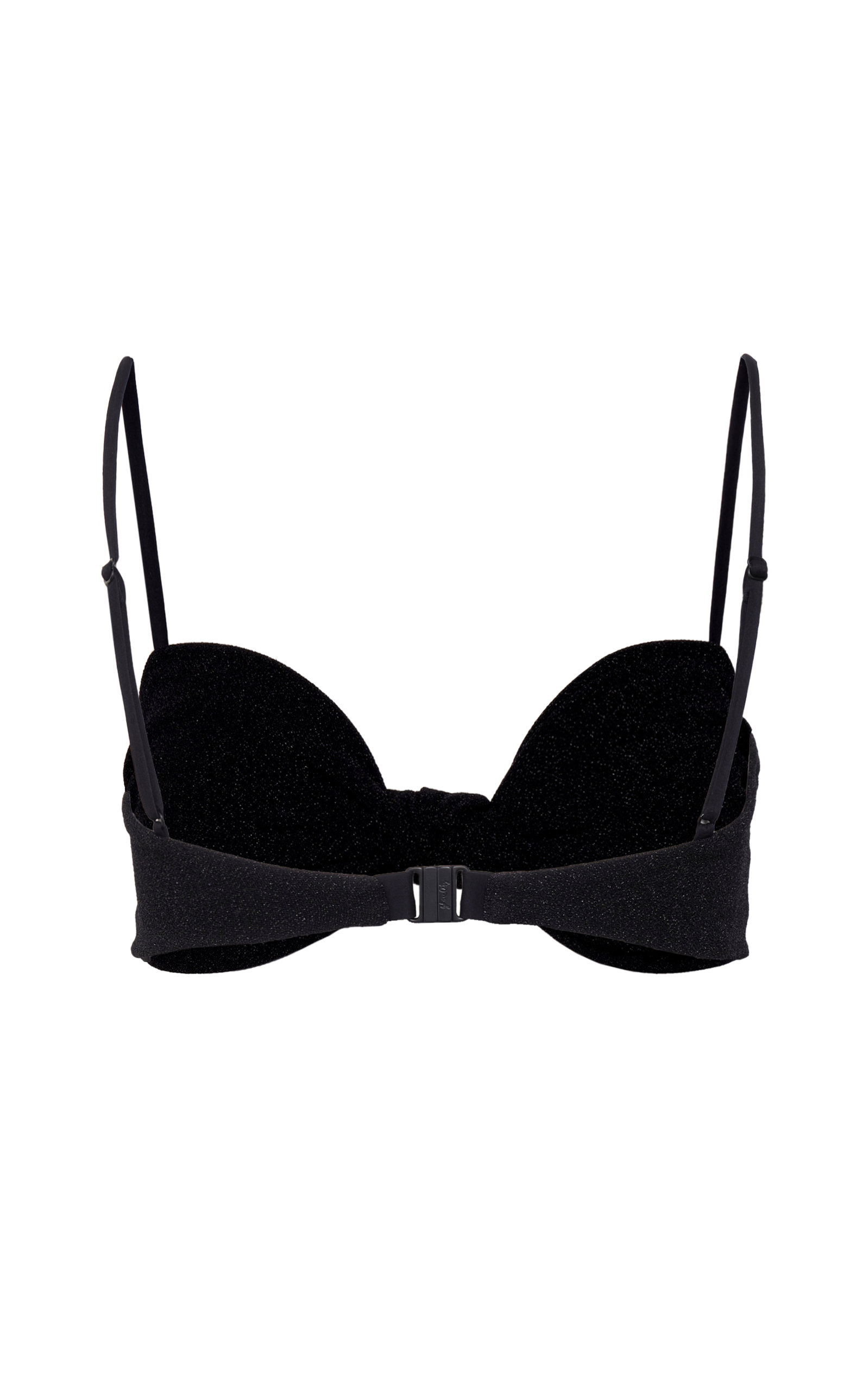 At Sunrise Knotted Bikini Top black - 5