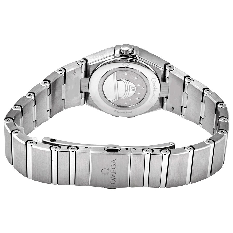 Omega Constellation Manhattan Diamond White Mother of Pearl Dial Ladies Watch 131.15.25.60.55.001 - 3