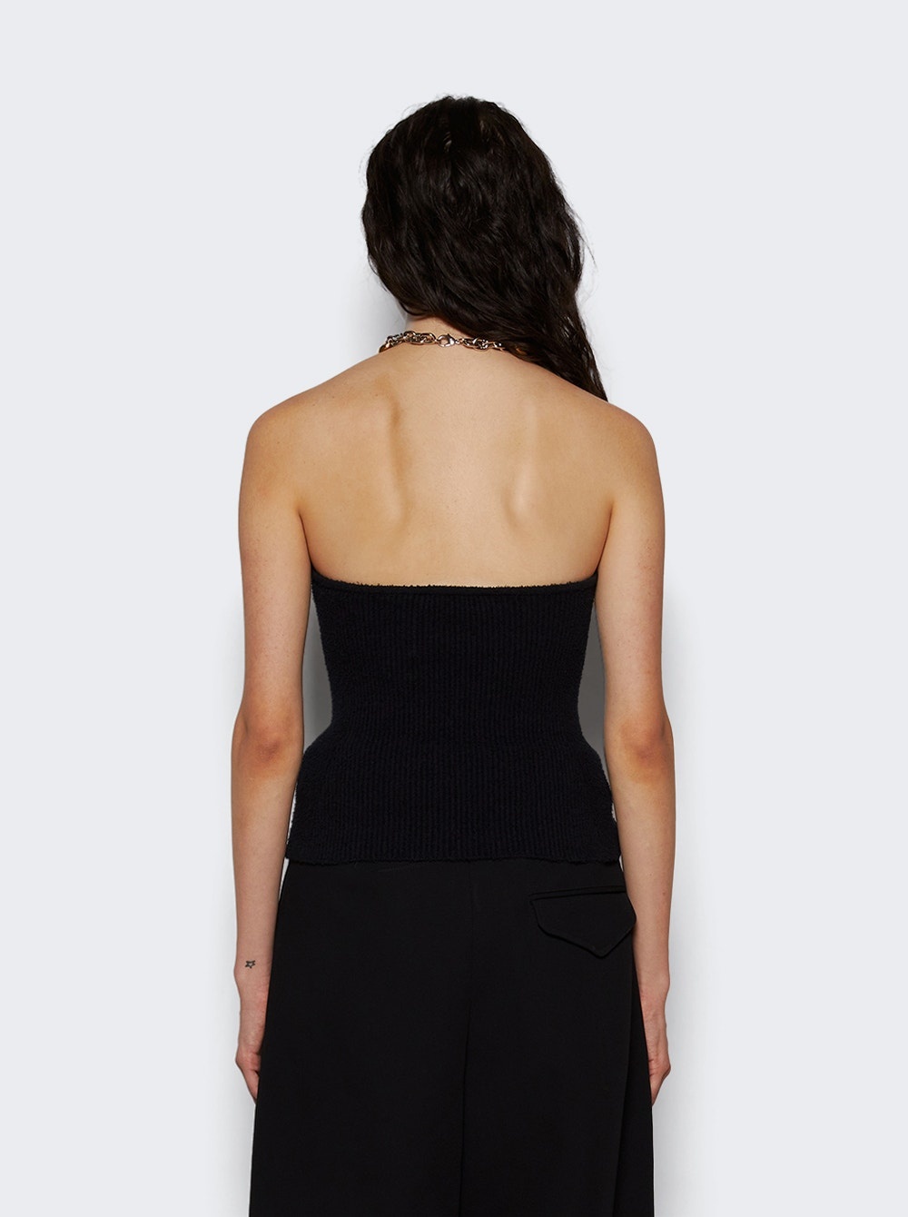 Knit Bandeau Black - 5