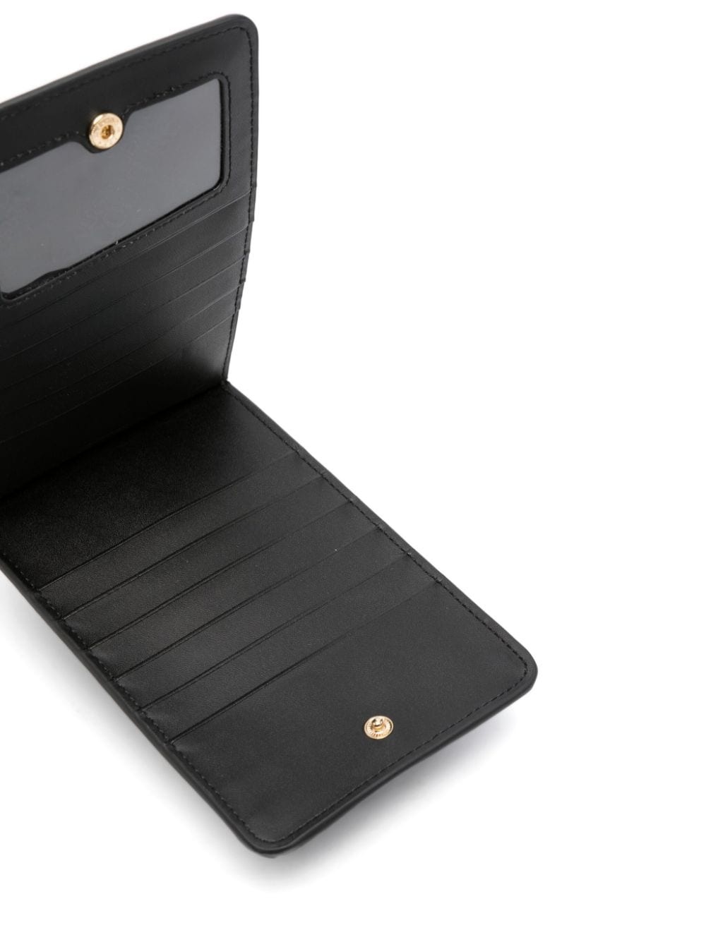 logo-buckle faux-leather wallet - 3