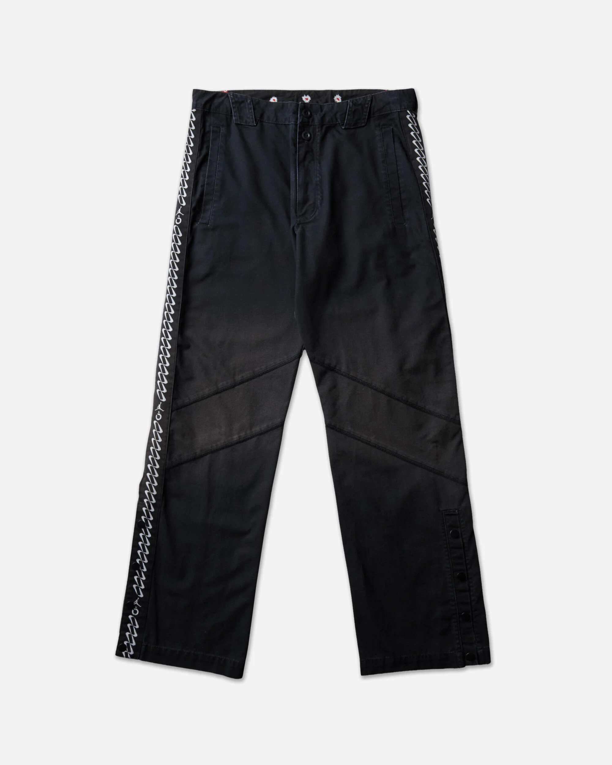 NÒMARHYTHM TEXTILE Twisted Pants Black - 1