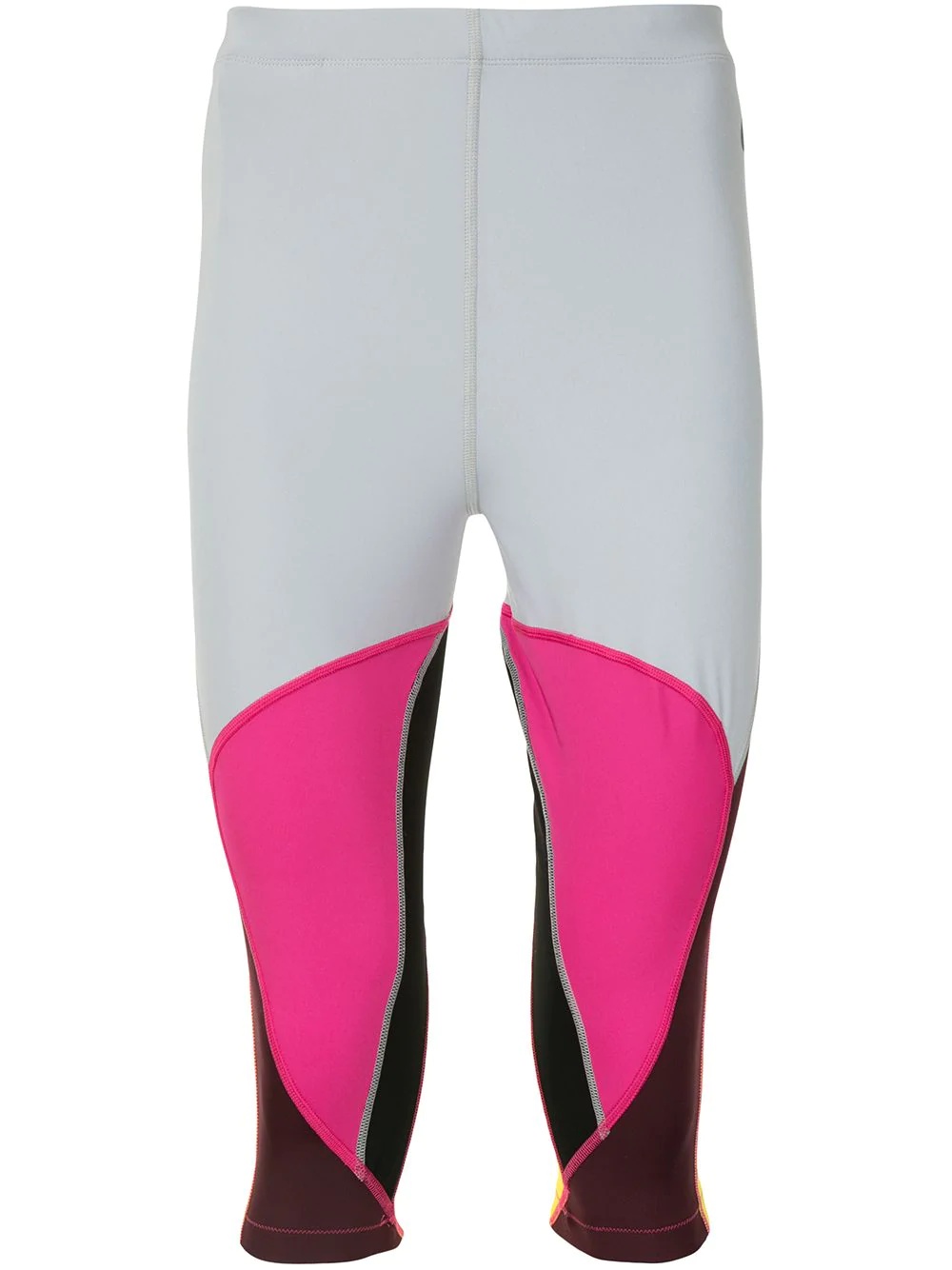 x Asics cropped colour-block leggings - 1