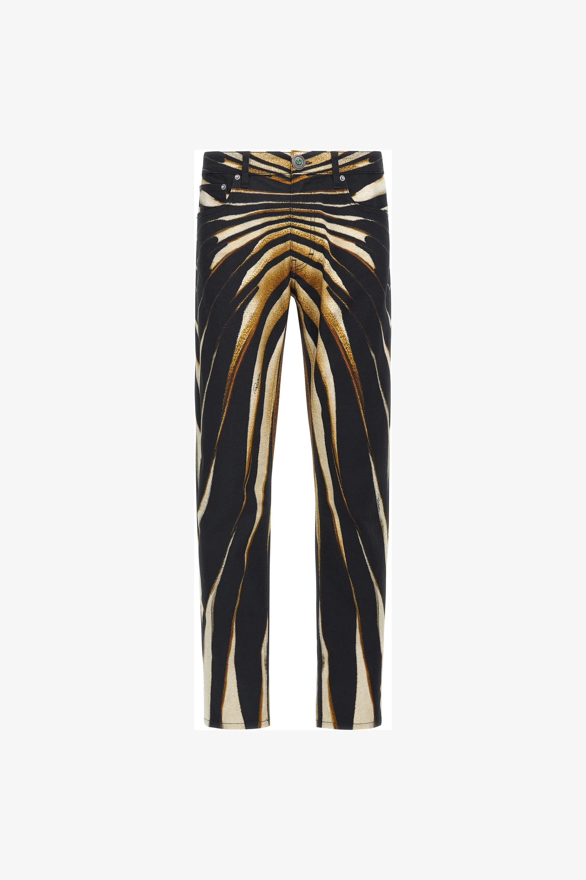 Slim fit jeans with Ray of Gold print - 1