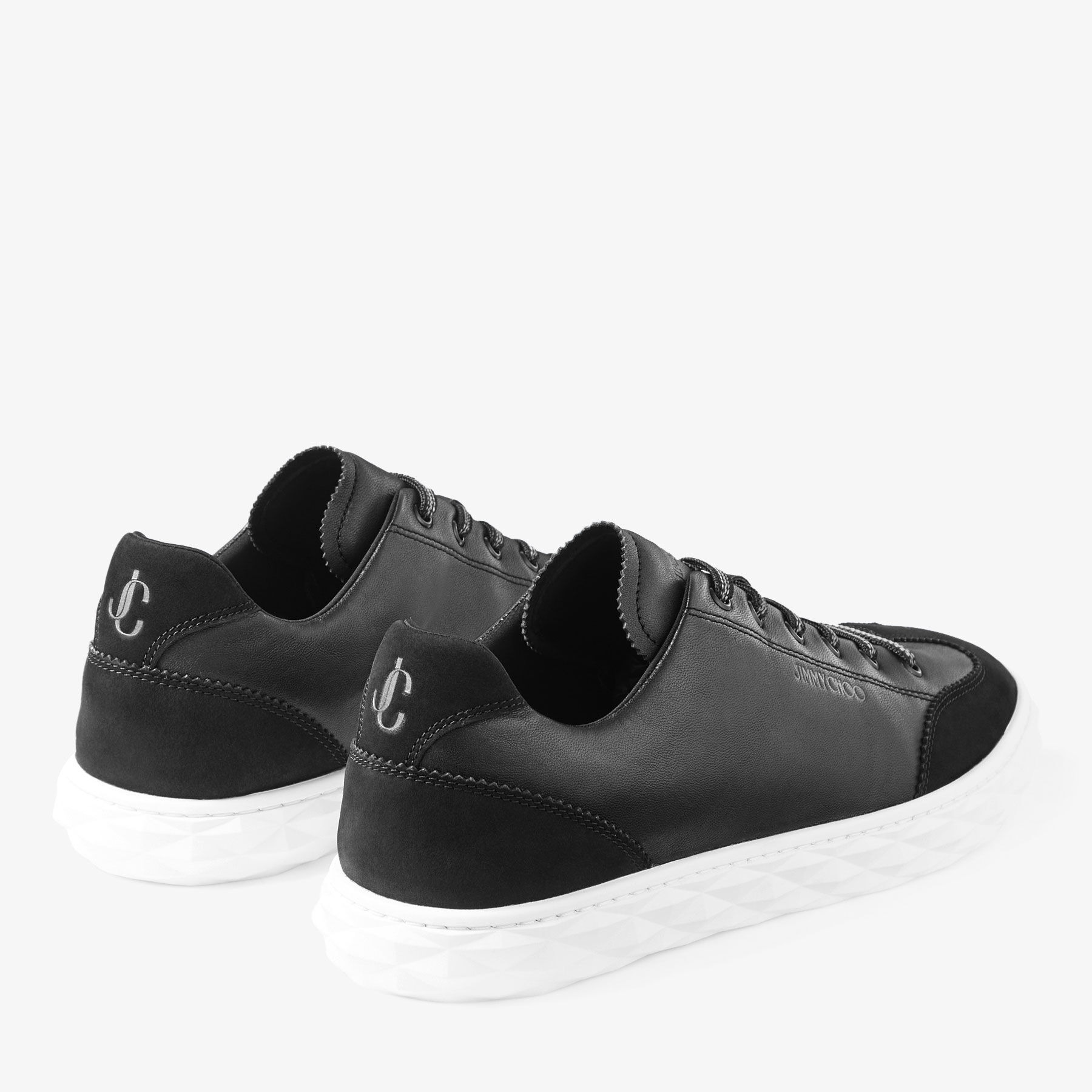 Diamond Light Flex/M
Black Leather Trainers - 4