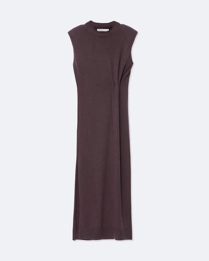 KAYLA MERINO WOOL MIDI DRESS - 1