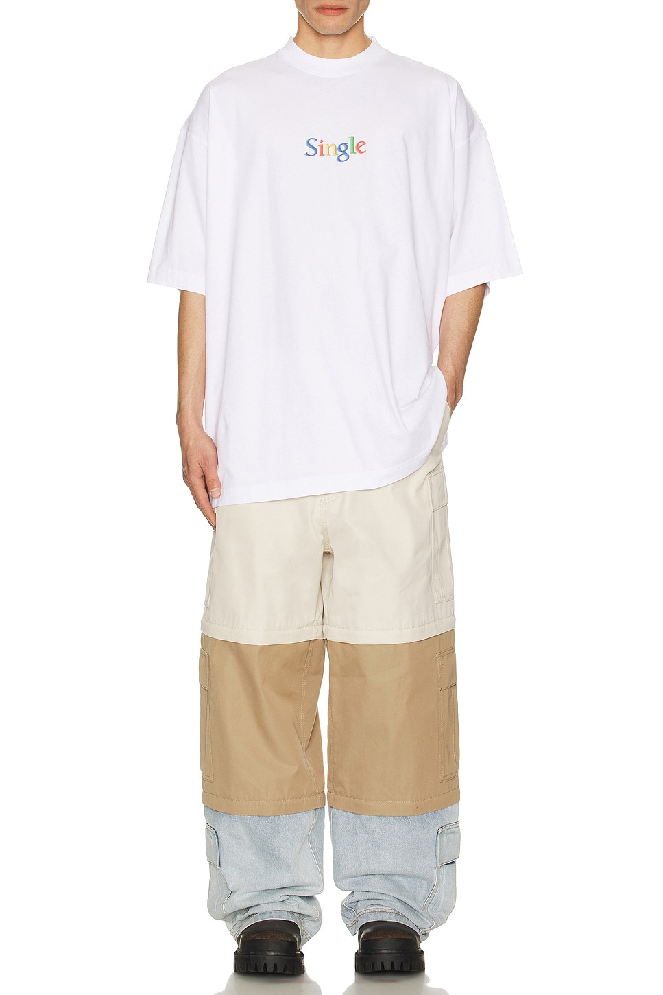 Single Oversized T-Shirt - 4