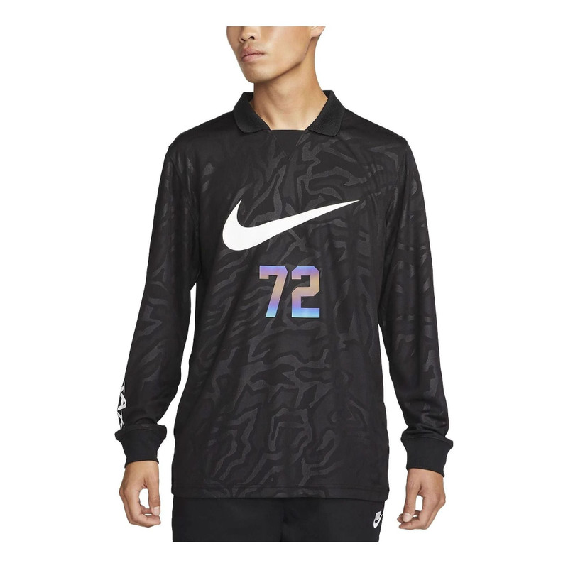 Nike Sportswear Long-Sleeve Top 'Black' DX0050-010 - 1