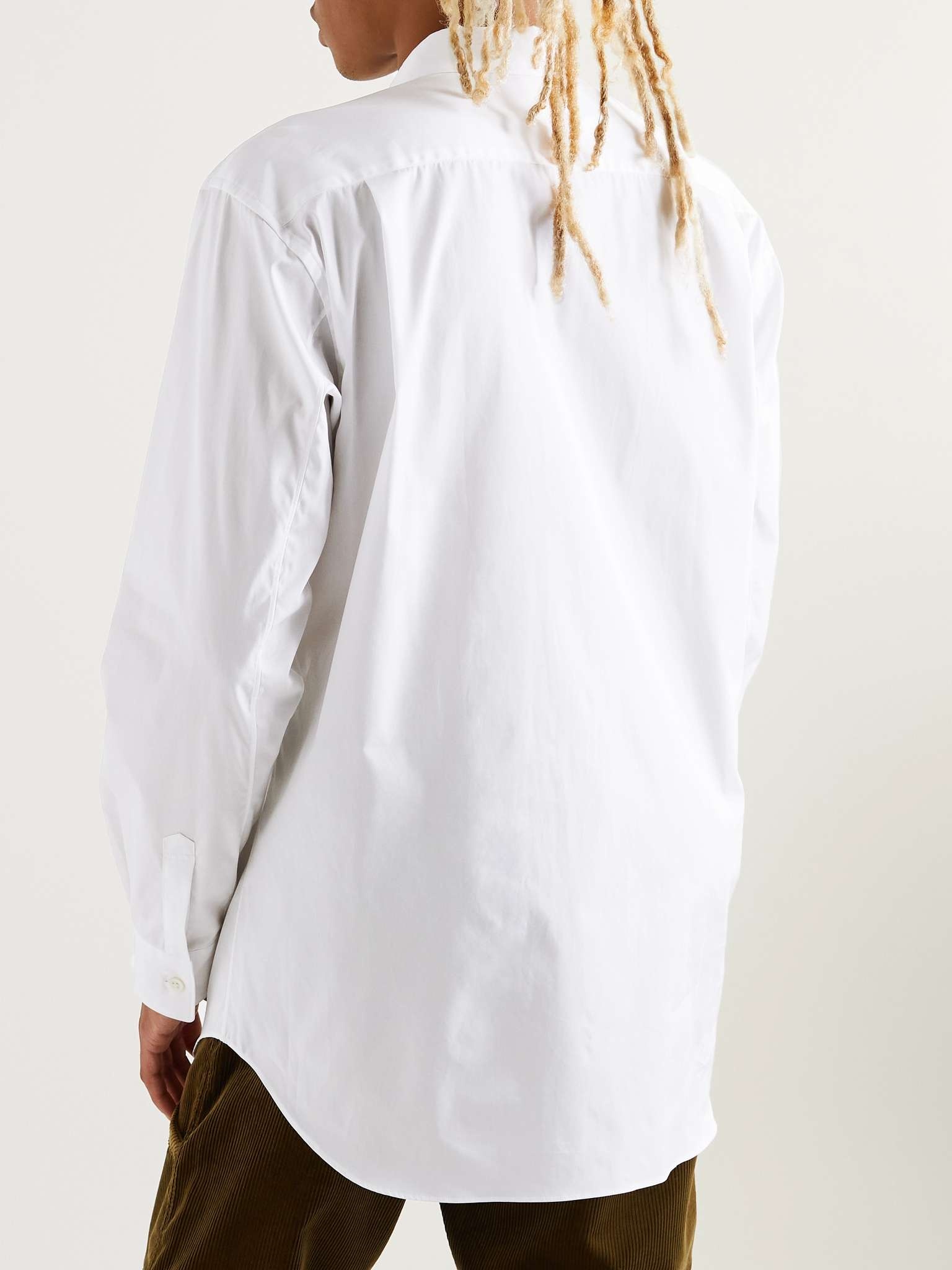 Printed Cotton-Poplin Shirt - 4