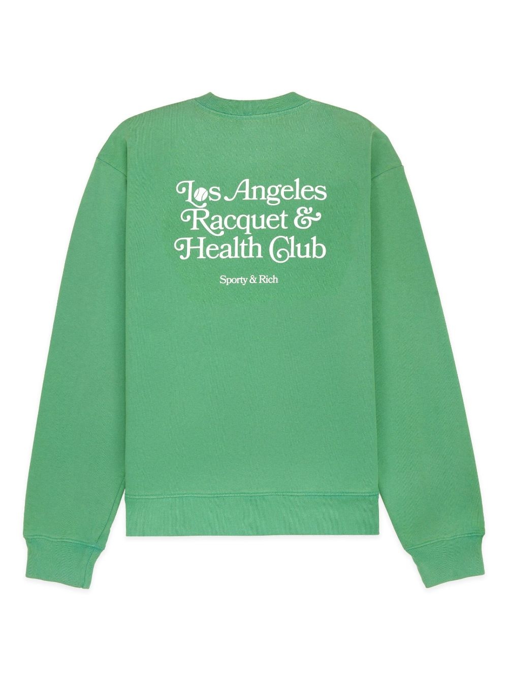 logo-print cotton sweatshirt - 3