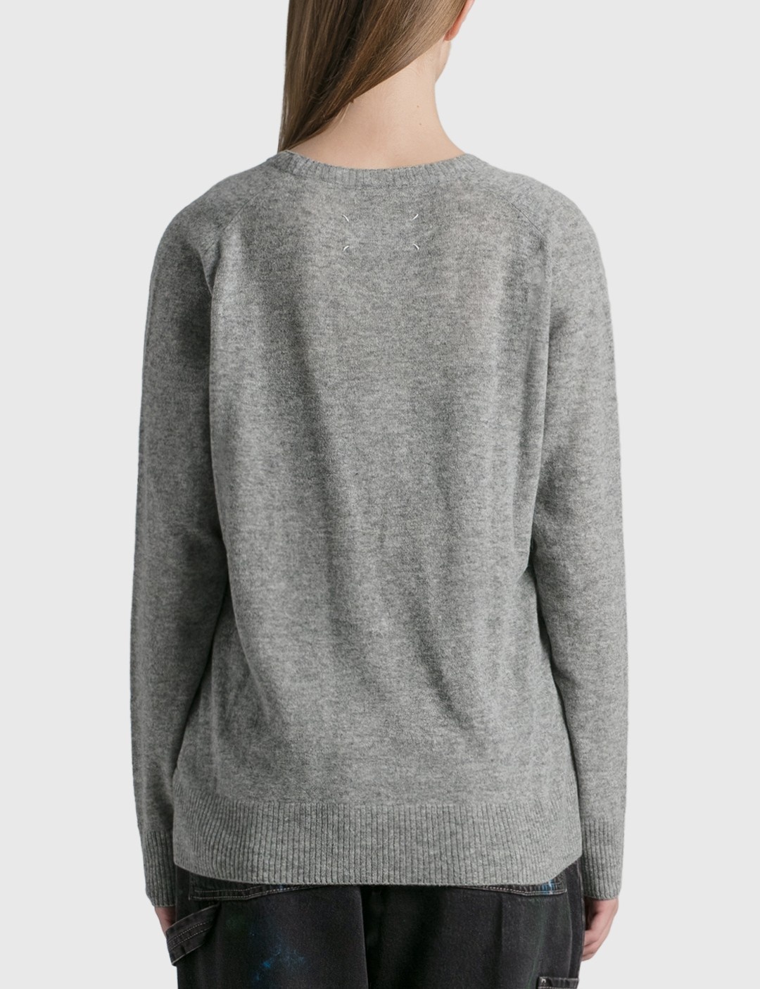 WOOL BLEND CREWNECK SWEATER - 3