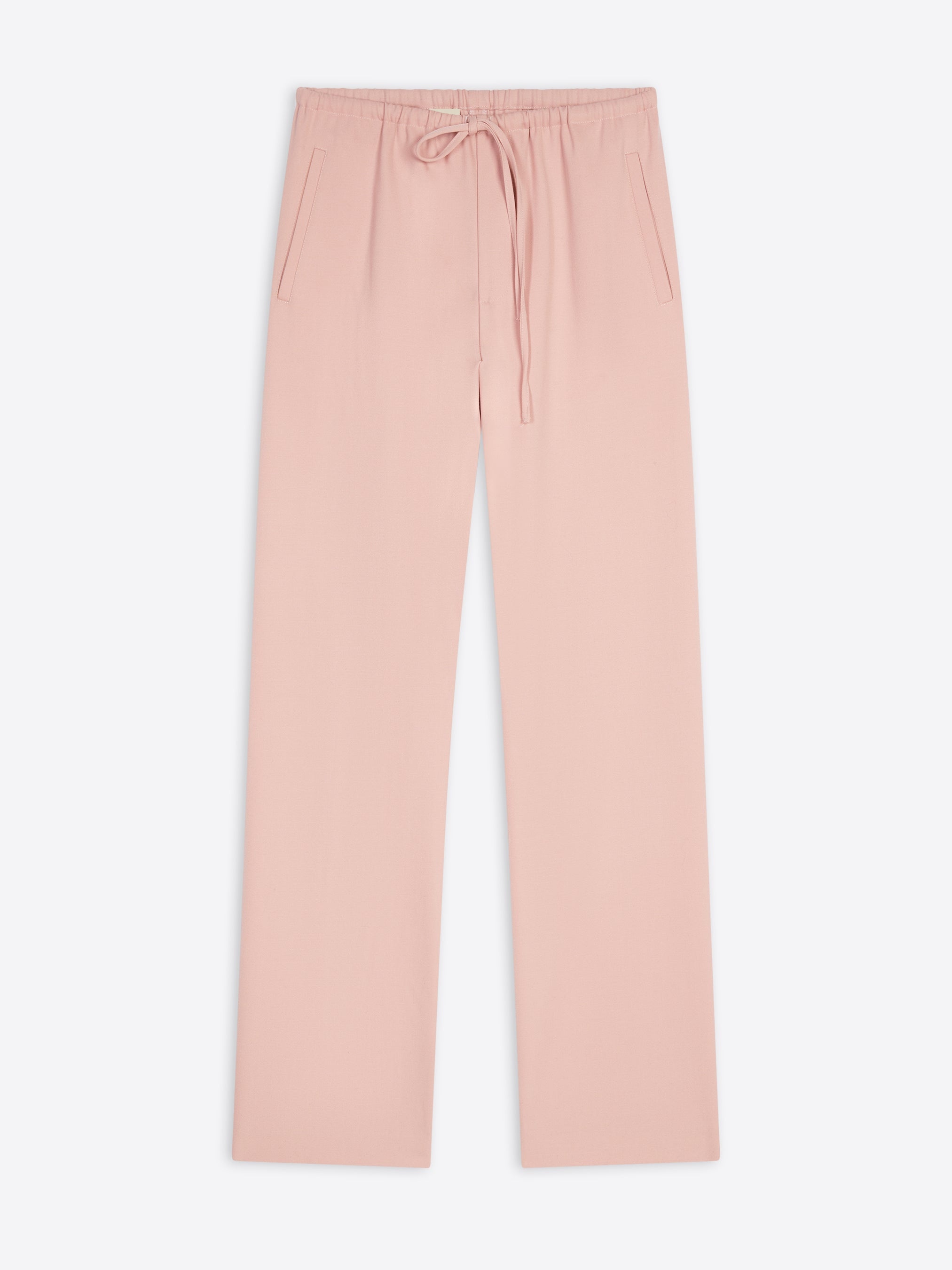 WOOL SATIN PANTS - 1