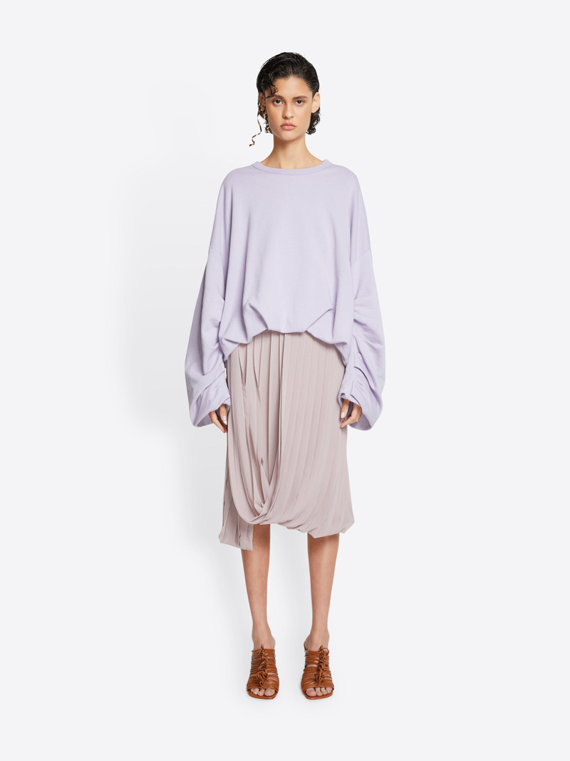 Dries Van Noten DRAPED SWEATSHIRT outlook