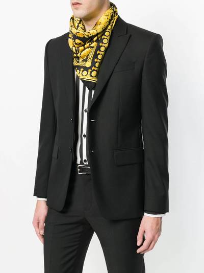 VERSACE Baroque print scarf outlook