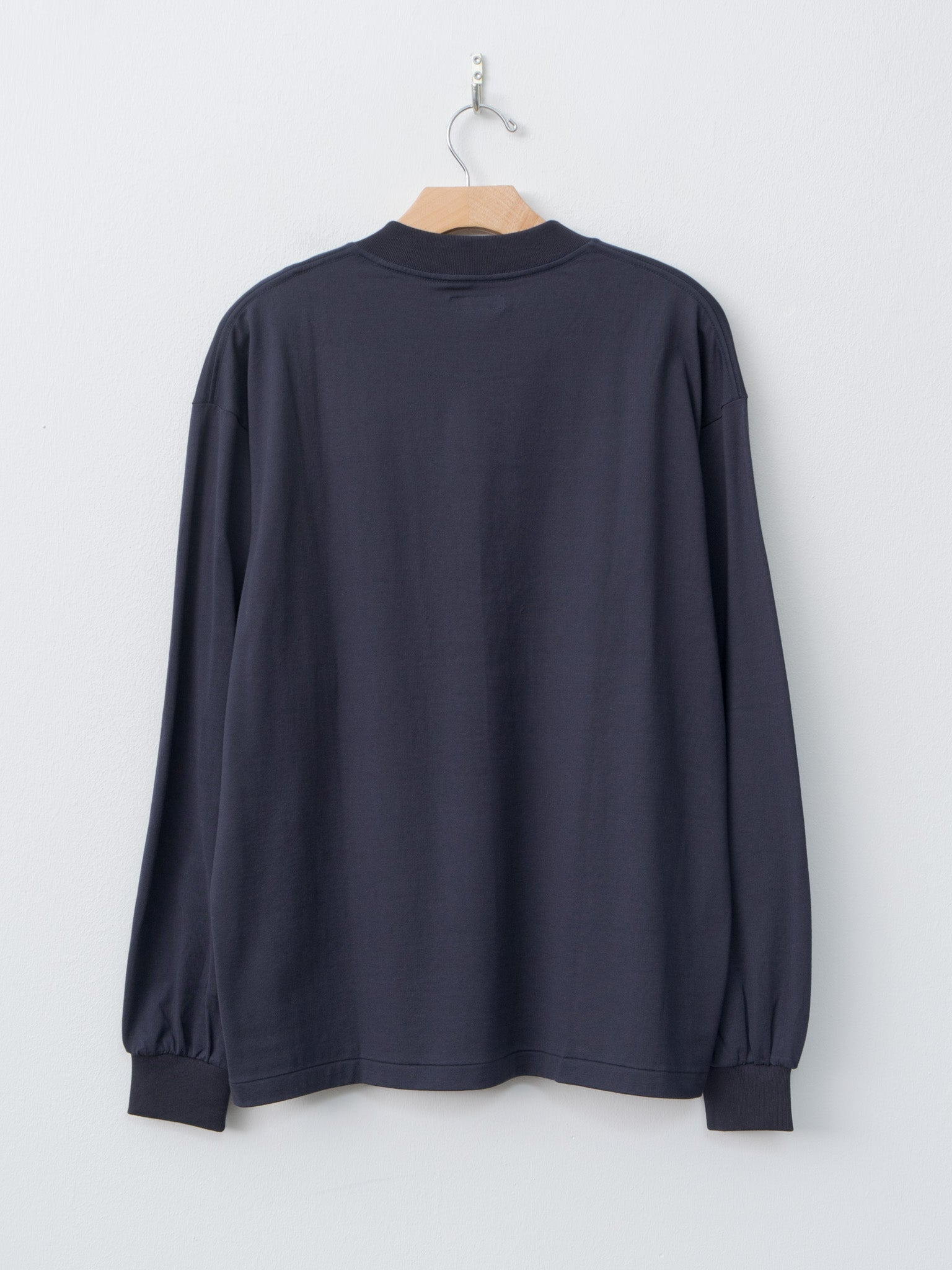 Suvin Supima Tube L/S Tee Light - Navy - 6
