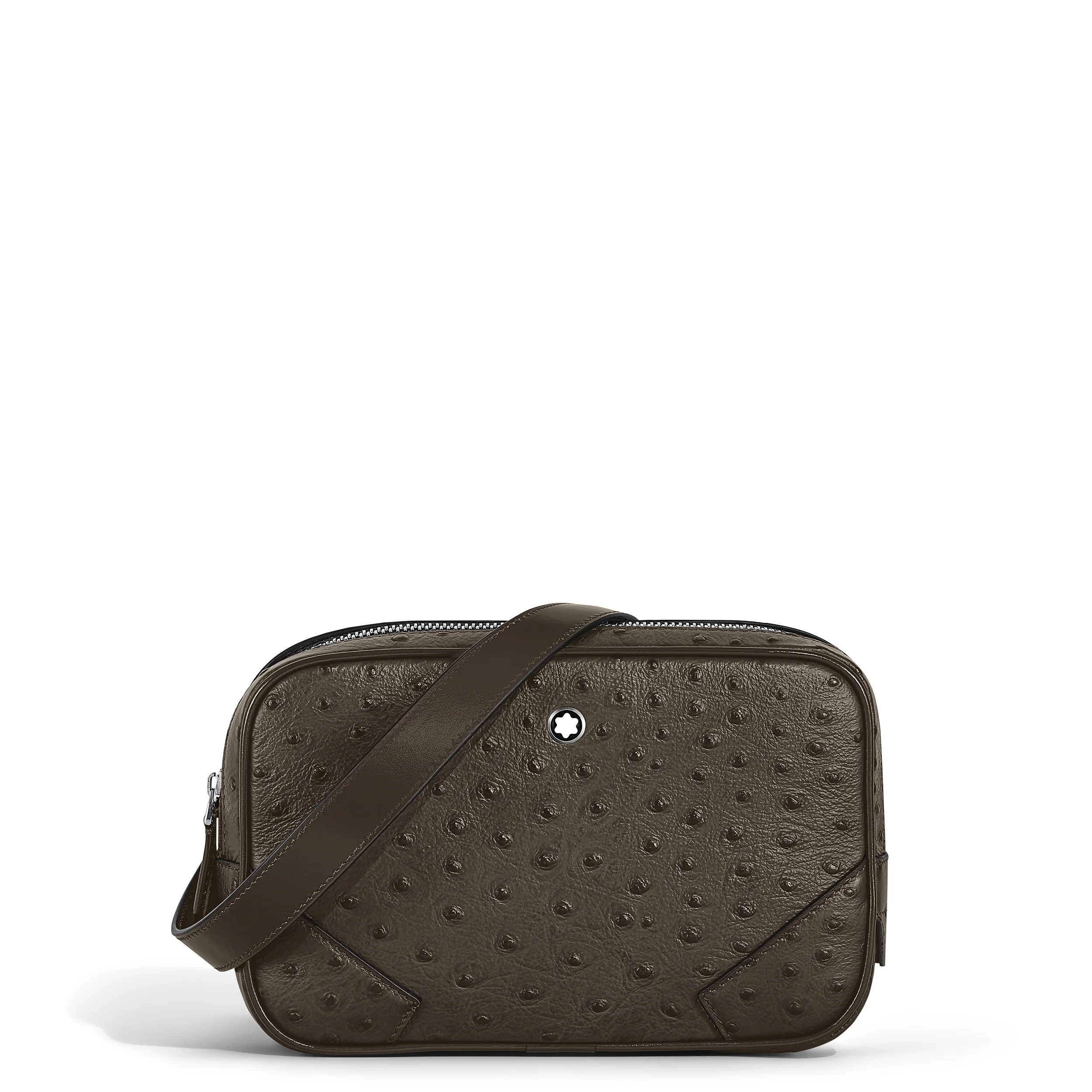 PRINTED OSTRICH MINI CROSSBODY - 1