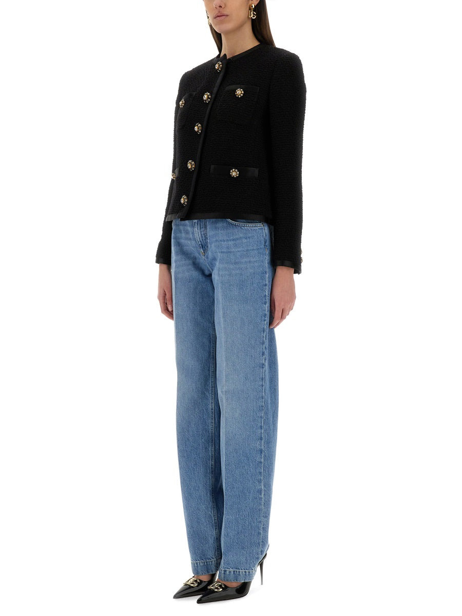 Dolce & Gabbana Women "Loose" Denim Jeans - 2