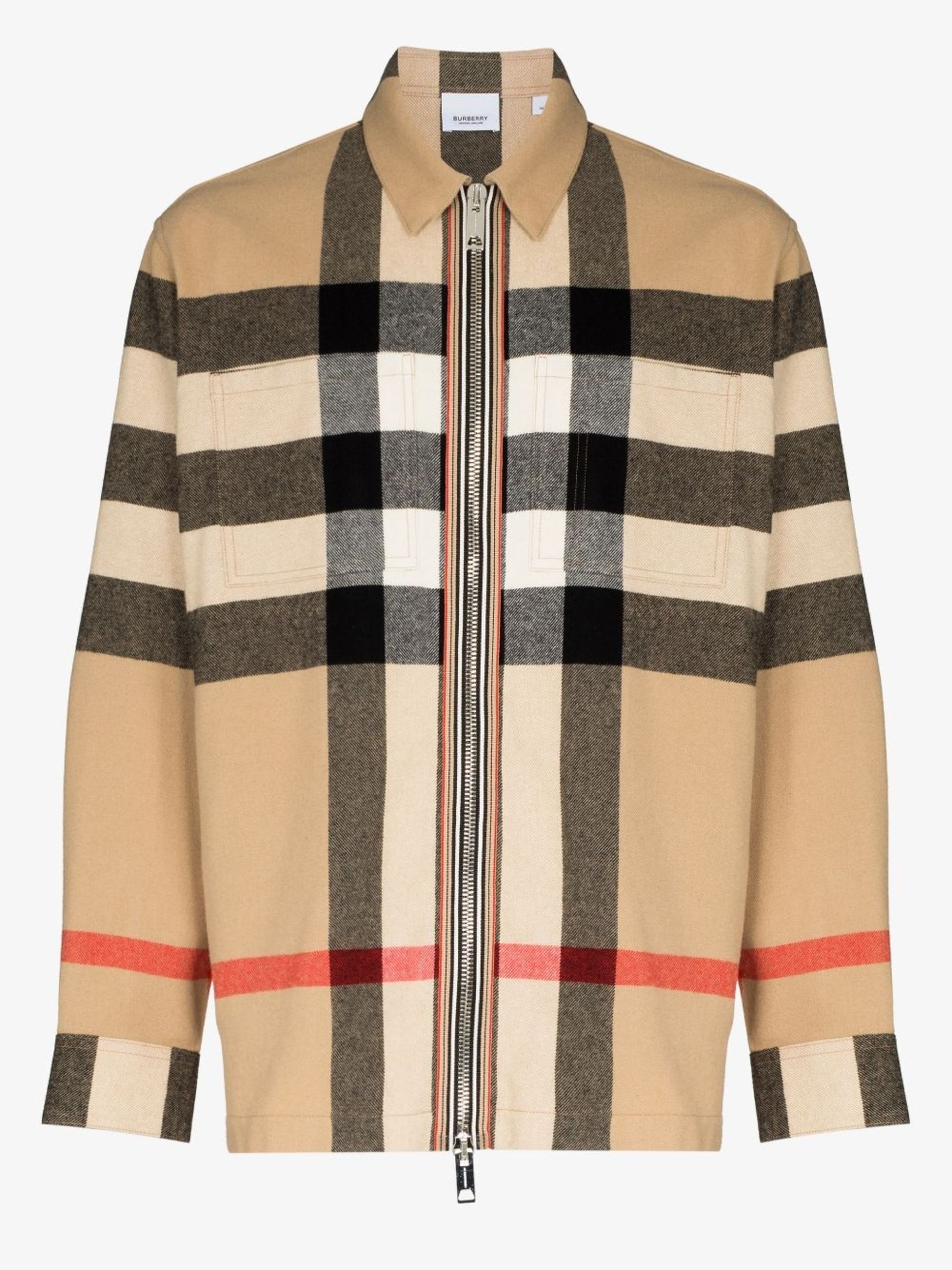 Hague Check wool shirt Jacket - 1