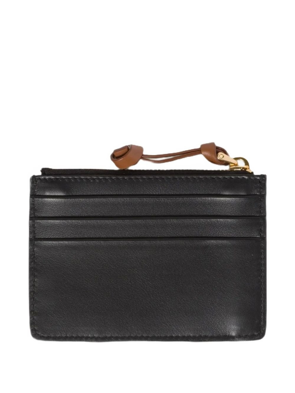 logo-detail zip-fastening wallet - 2