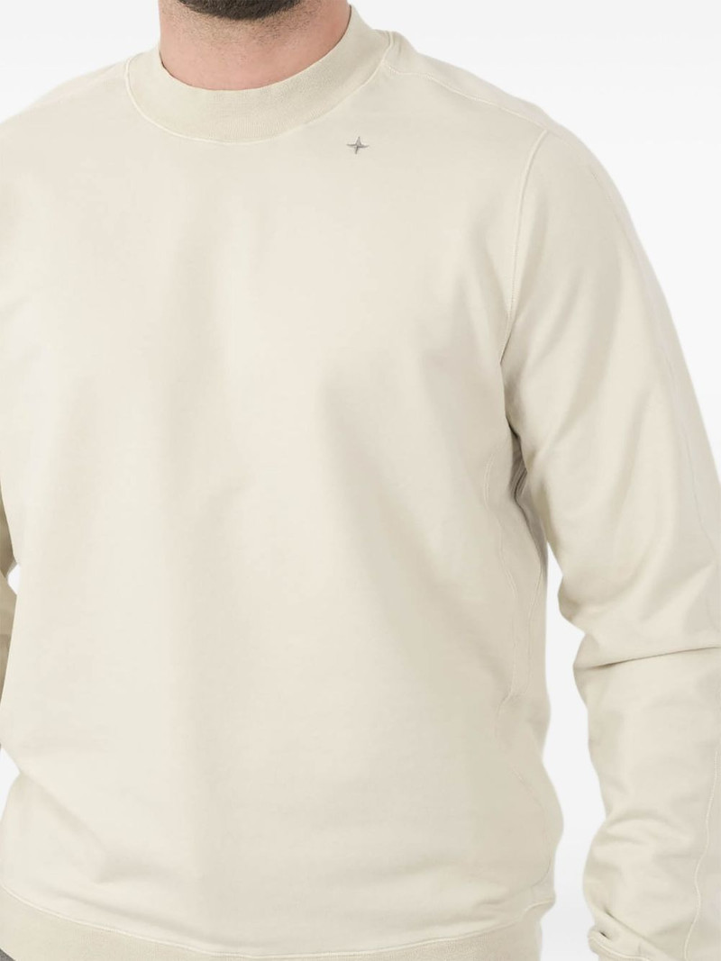 Stone Island crew-neck sweatshirt outlook