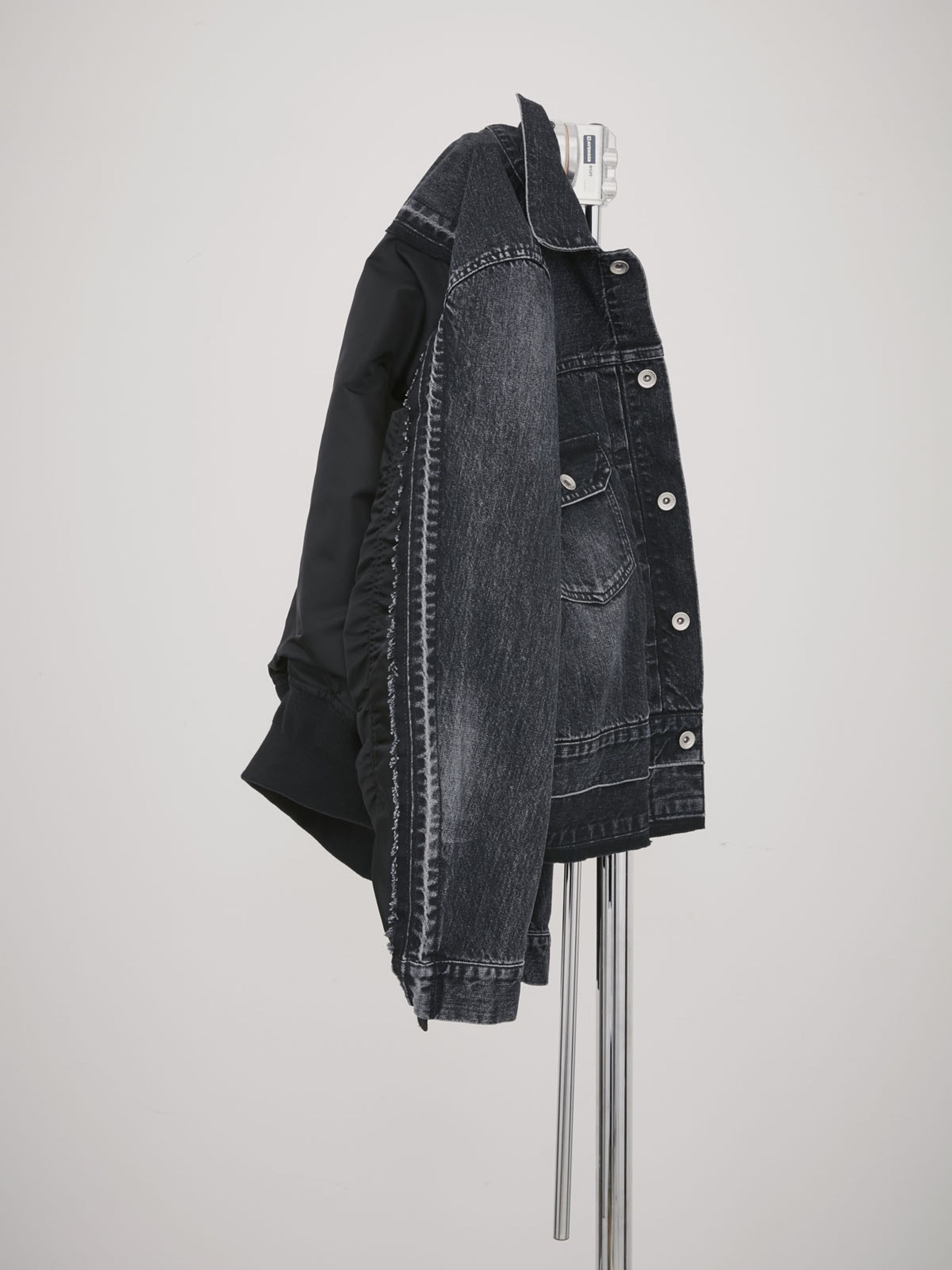 sacai Denim x Nylon Twill Jacket | REVERSIBLE