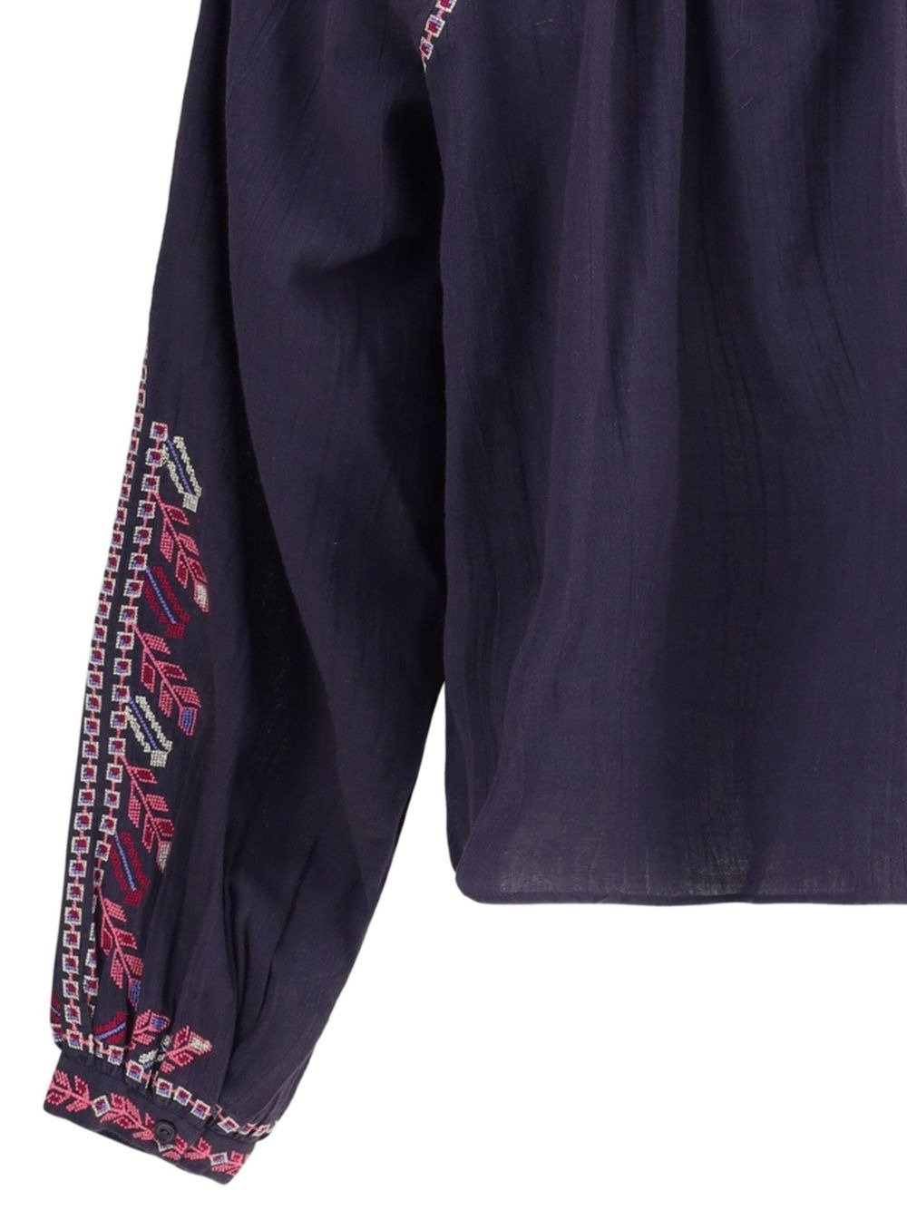 embroidered floral top - 3