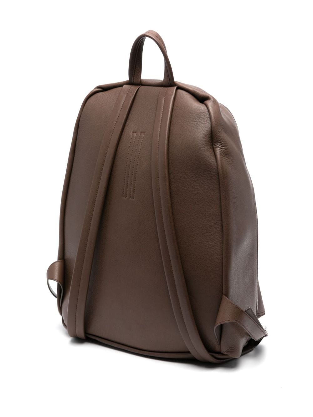 logo-debossed backpack - 3