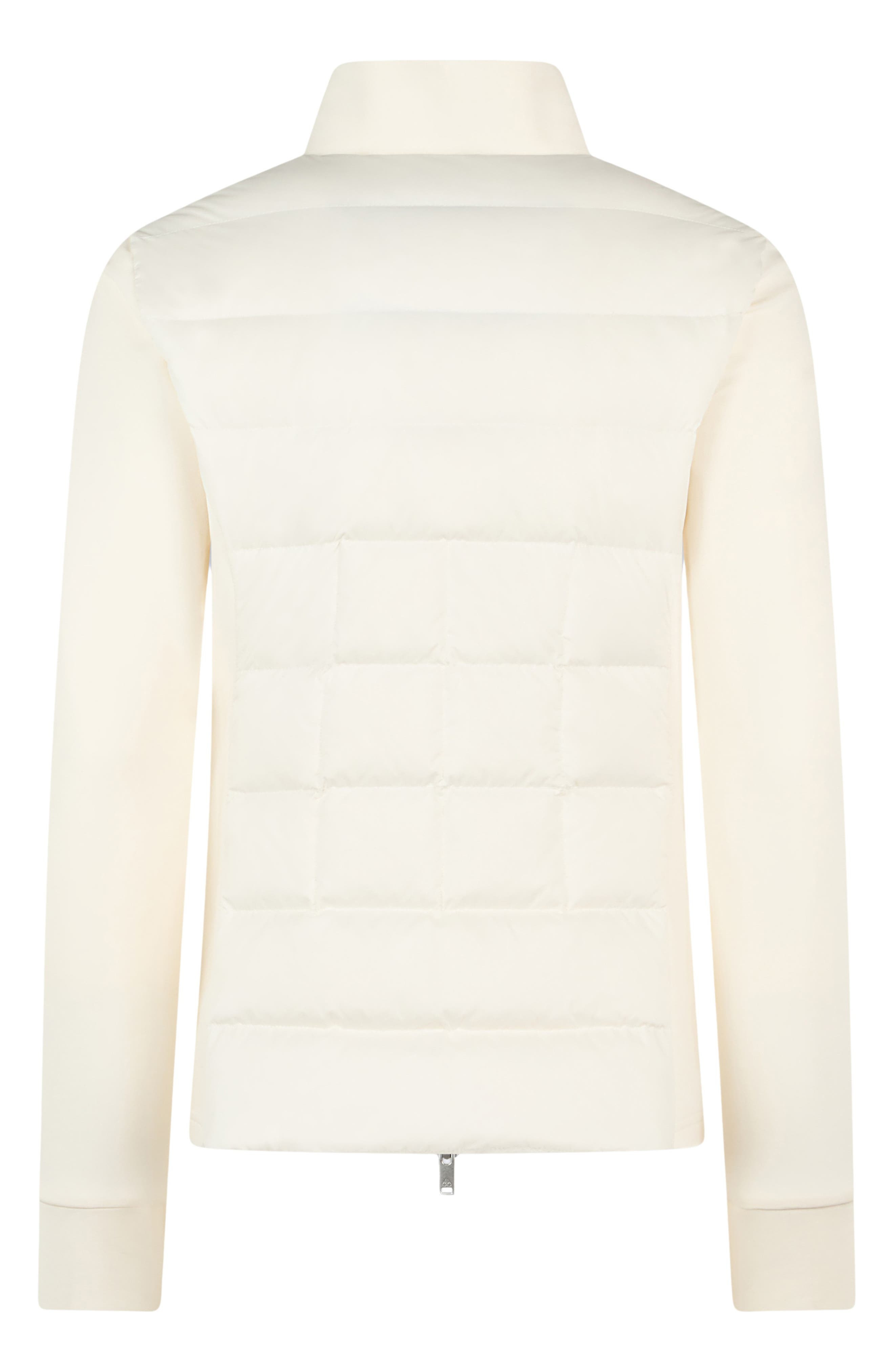 Moose Knuckles Naomi 800 Fill Power Down Hybrid Jacket in Plaster at Nordstrom - 6