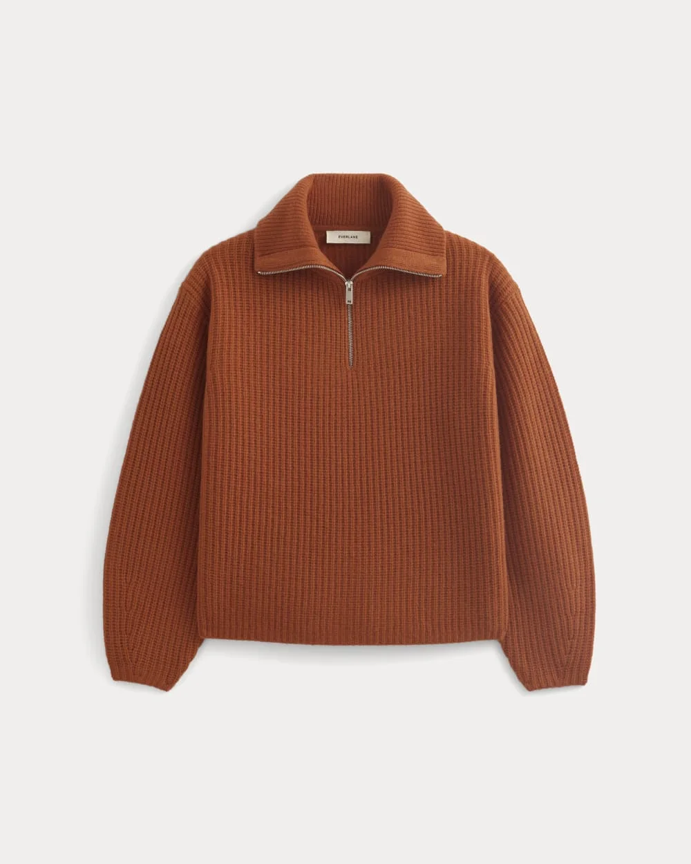 THE HALF-ZIP SWEATER IN LUXE MERINO - 1