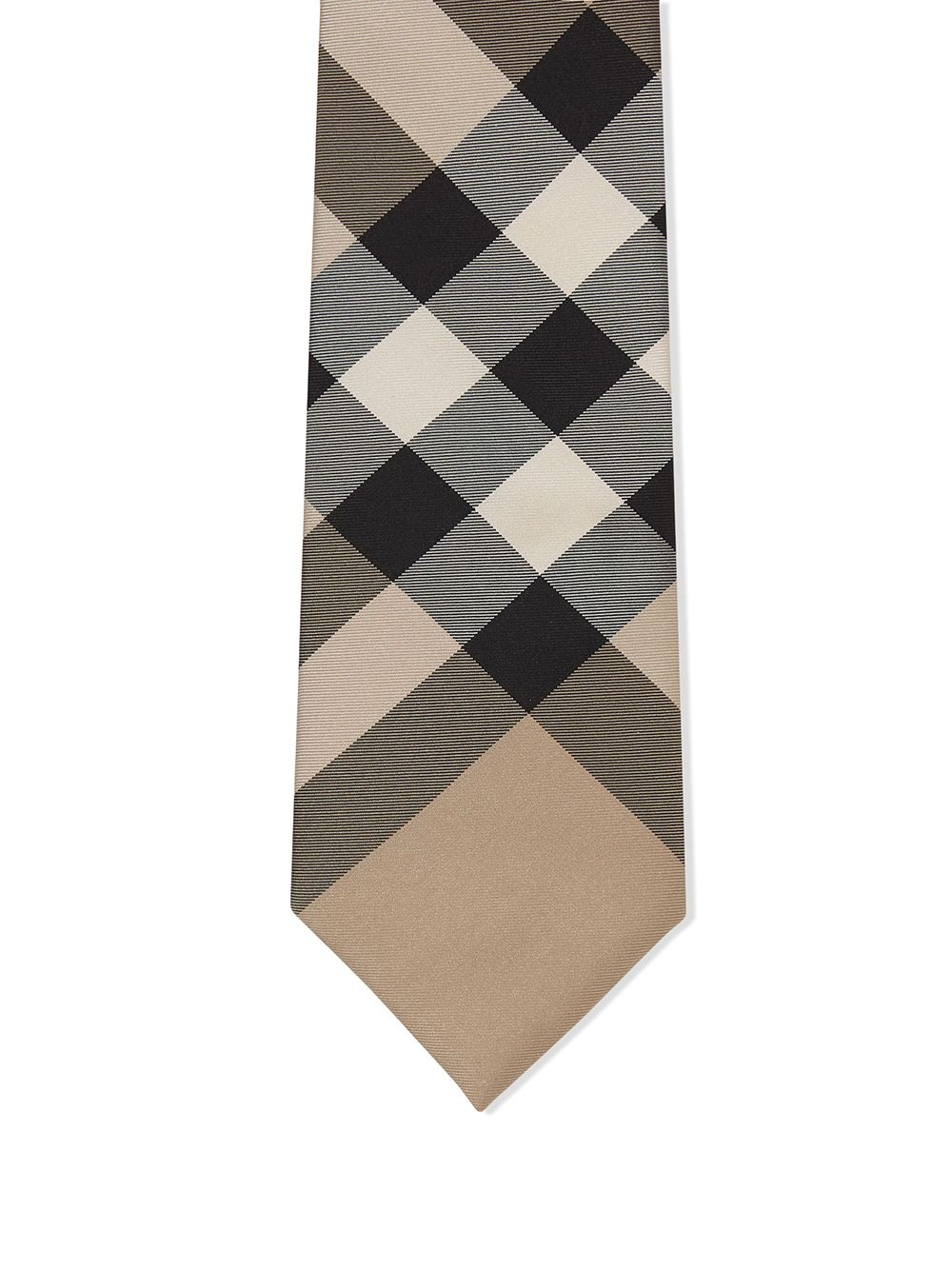 Classic Cut Check Silk Tie - 2