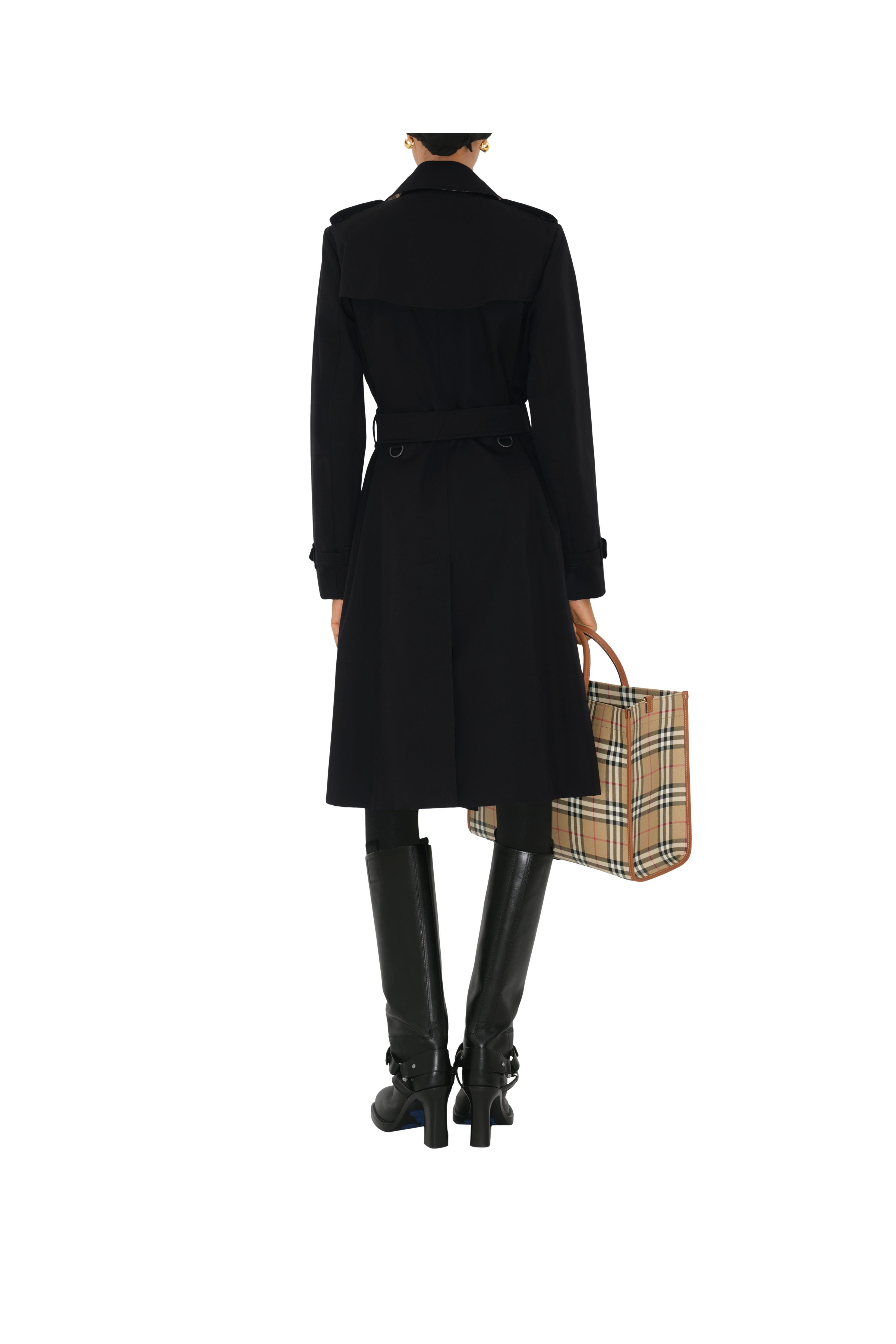 burberry Long Chelsea Heritage Trench Coat in Black at Nordstrom - 4