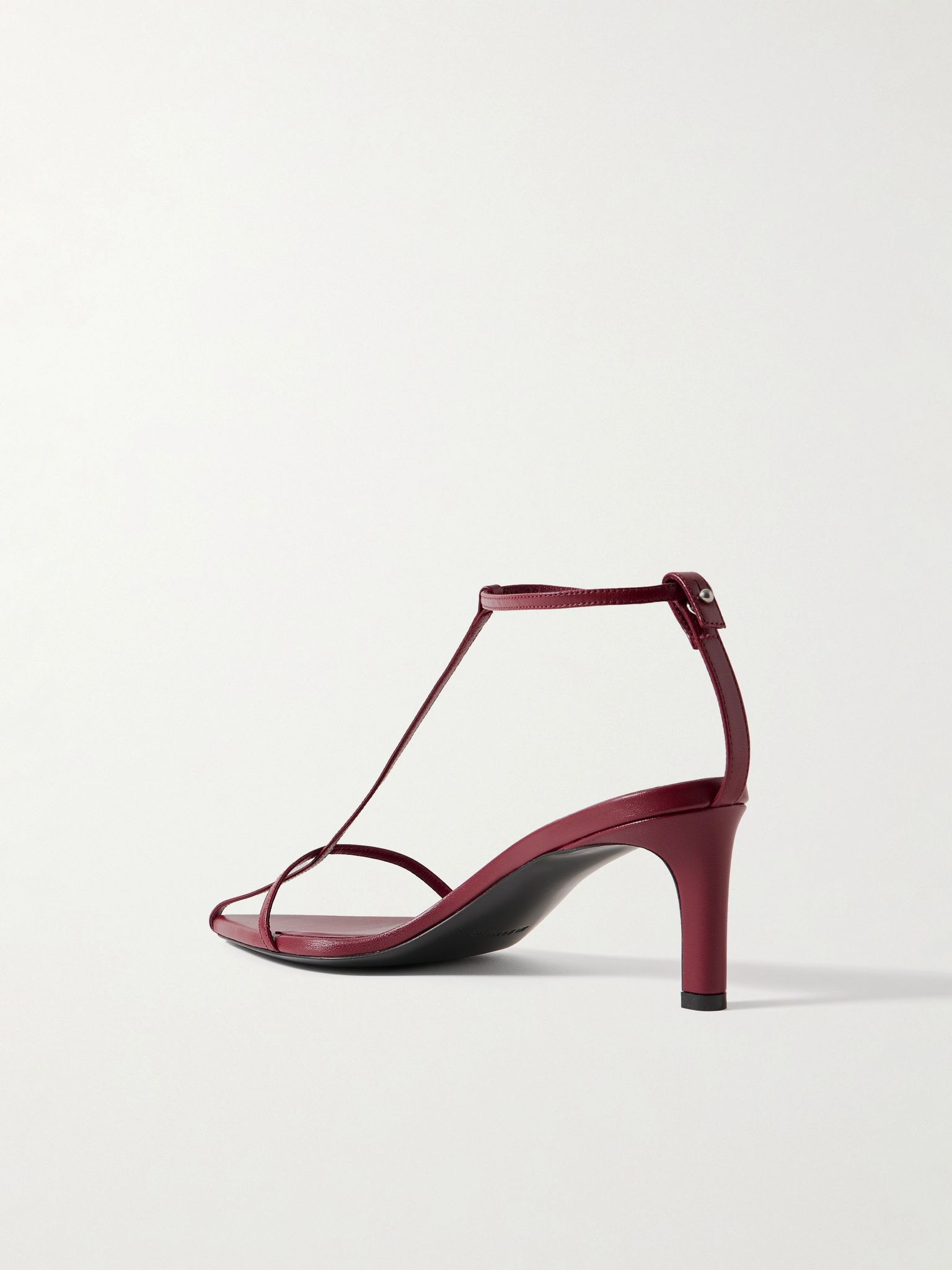 Leather sandals Red - 3