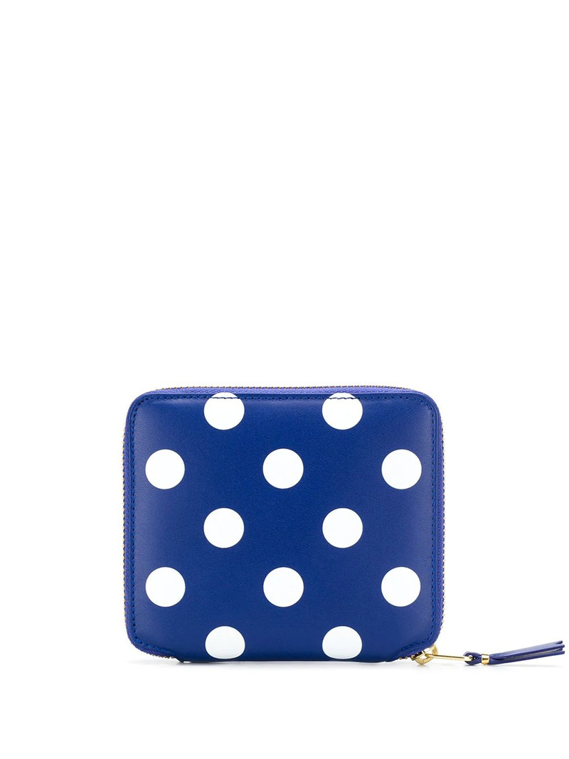 Comme Des Garçons polka dot pattern wallet outlook