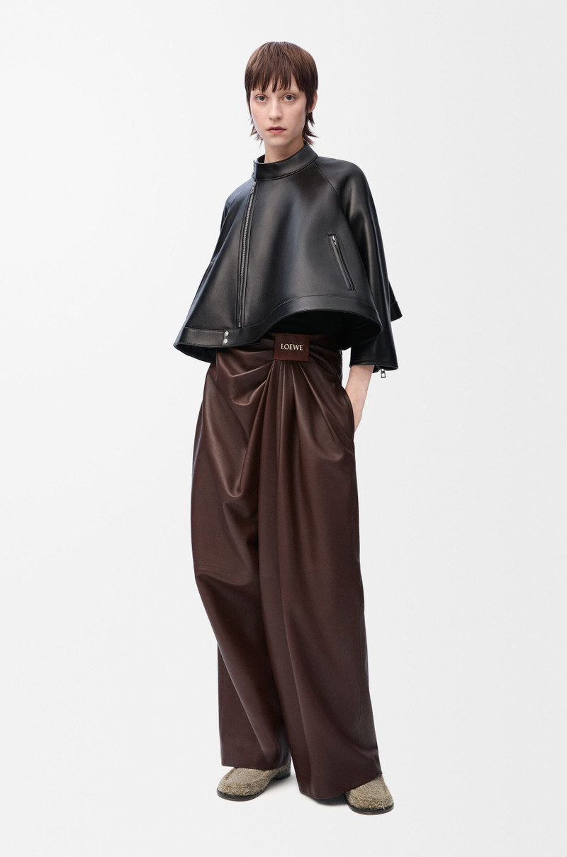 Loewe Trapeze jacket in nappa lambskin outlook