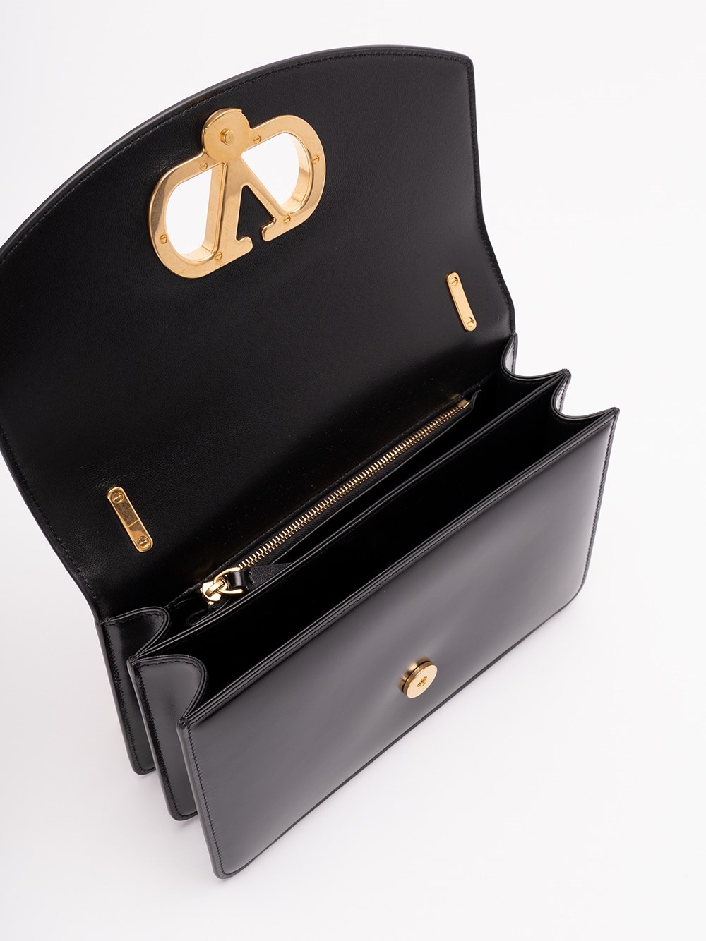 `Vain` Leather Shoulder Bag - 5