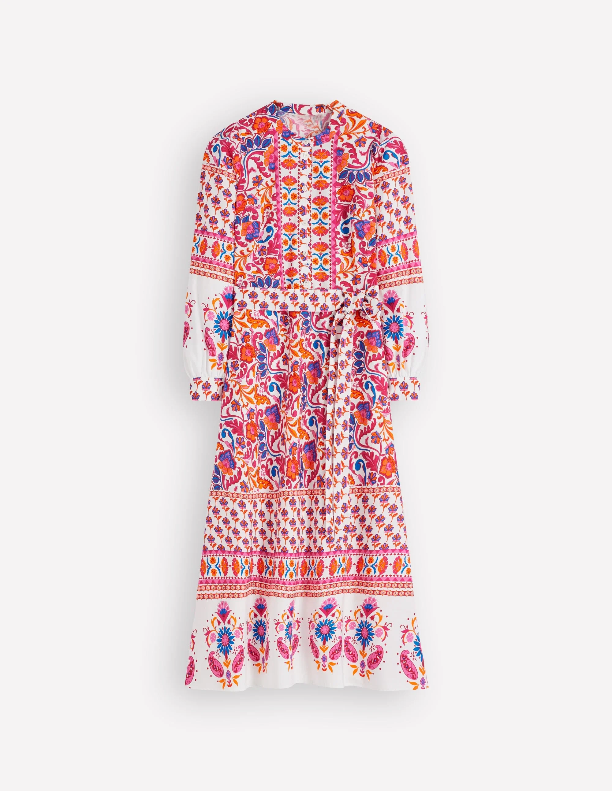 flourishing meadow midi dress Boden Smocked Jersey Flourishing Meadow Midi Dress at Von Maur