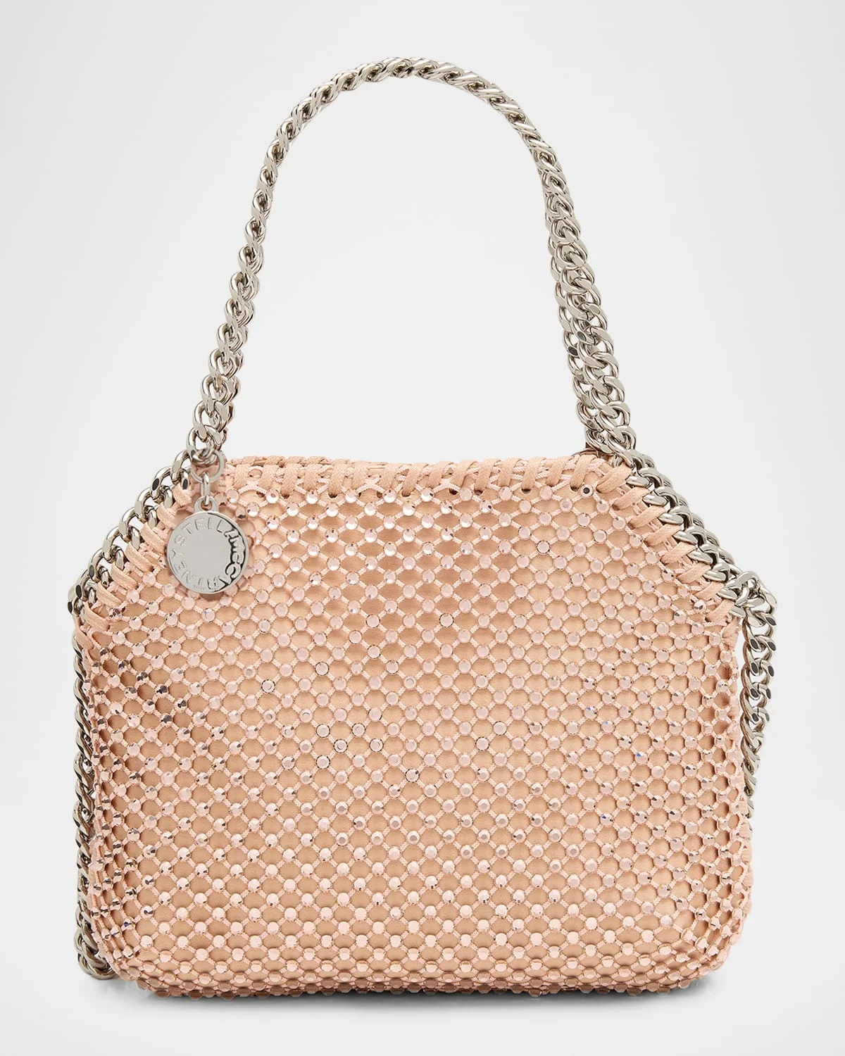 Falabella Mini Crystal Mesh Tote Bag - 1