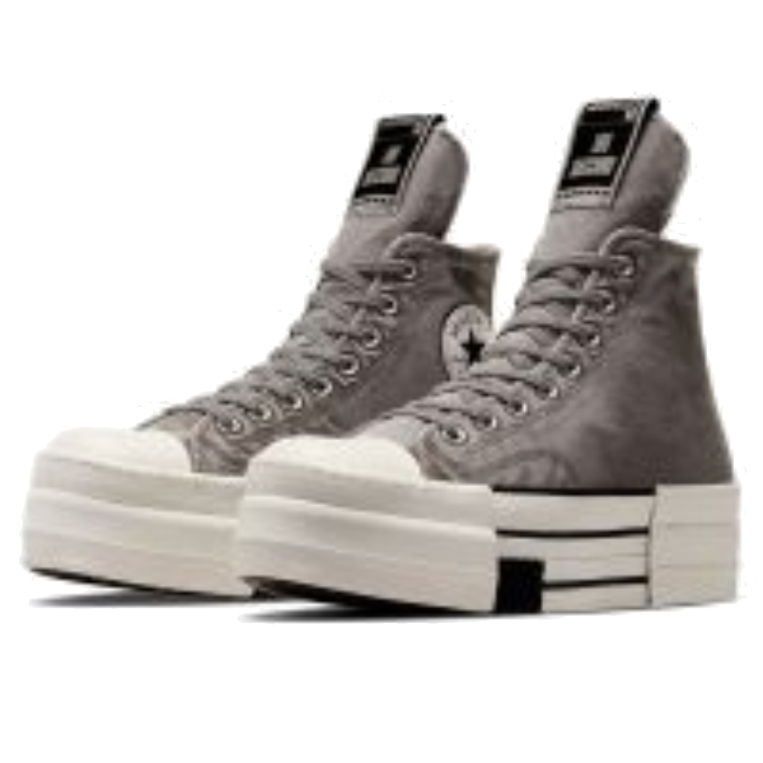 Converse x DRKSHDW DBL DRKSTR OVERDYE Chuck 70 High Top 'Grey White' A06755C - 2