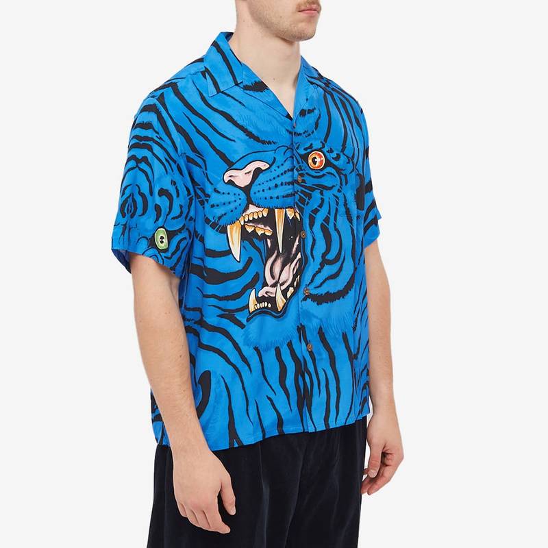 Wacko Maria Tim Lehi Tiger Vacation Shirt 2